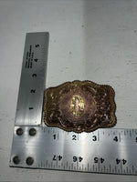 New Women’s M&F Gold “O” Belt Buckle. 38087-0 A-98