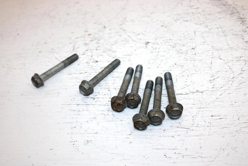 1998 Polaris 500 Oem Cylinder Head Bolt Set Of 7 3085582 Q4144