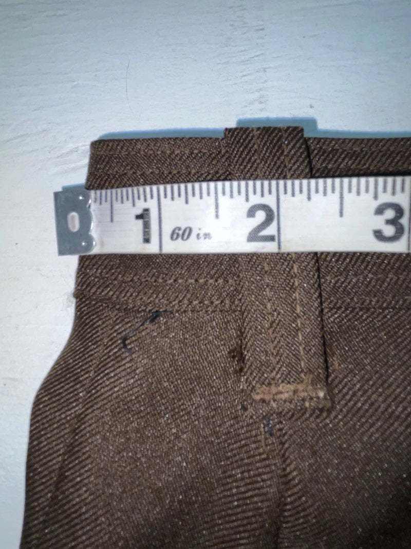 New Vintage Brown Dickson Jenkins Polyester Pants ZZ-74