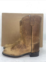 New Women’s Brown J Chisholm Cowboy Boots. L 1014 7 M. 18-84