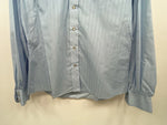 New Women’s Blue Ely Long Sleeve Pearl Snap Shirt M #14119 3B-22