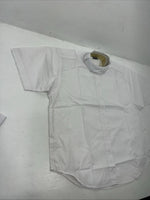 New Women’s White ABETTA Short Sleeve Riding Shirt. 42 941142 D-42