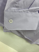 New Wayne Scott Purple Long Sleeve Bottom Up English Shirt Medium X-95