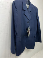 New Women’s Riders Mark Blue Riding Coat 14L #23-37000 JJ-608