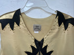 New Women’s 1849 Authentic Ranchwear Yellow Western Show Vest XXL #3325 UU-20