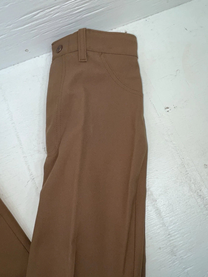 New Vintage Brown Dickson Jenkins Polyester Pants #5515 VV-102