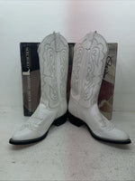 New Men’s White Kenny Roger’s Cowboy Boots. 50507 9 E E. 3-53