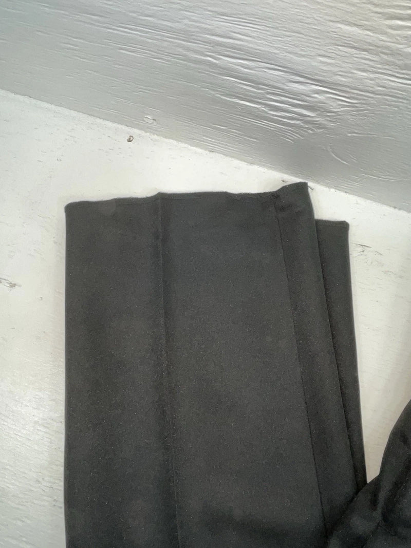 New Vintage Black Circle S Polyester Pants #CP4793 OO-94