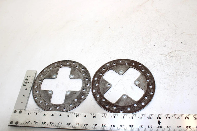 2004 Bombardier Out Lander Oem Front Brake Disc Pair  705600603 AB12