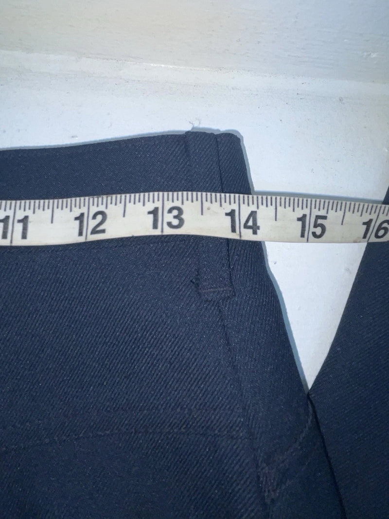New Vintage Blue Polyester Pants OO-61