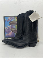 New Men’s Black Nocona Cowboy Boots. 3401 8.5 8 1/2 D. 2-49