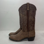 New Women’s Brown Texas Brand Cowboy Boots. 4634 9.5 9 1/2 M. 15-157