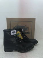 New Youth Black Lace Up Smoky Mountain Cowboy Boots. 3009 Y 5.5 5 1/2. 2-157