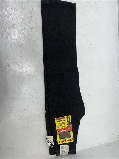 New Boys Black Pro Rodeo Cowboy Cut Denim Jeans. 11/25 1/2 B-30
