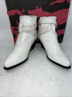 New Women’s White Dingo Cowboy Boots. 161089 7 M. 18-128