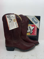 New Men’s Red Texas Brand Cowboy Boots. 7863 10.5 10 1/2 D. 7-89