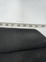 New Black Tough 1 Show Chaps With Fringe Adjustable Waist 43” Small N-42