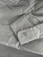 New Classix Black Long Sleeve Button Up English Shirt 14-14.5 Small X-98