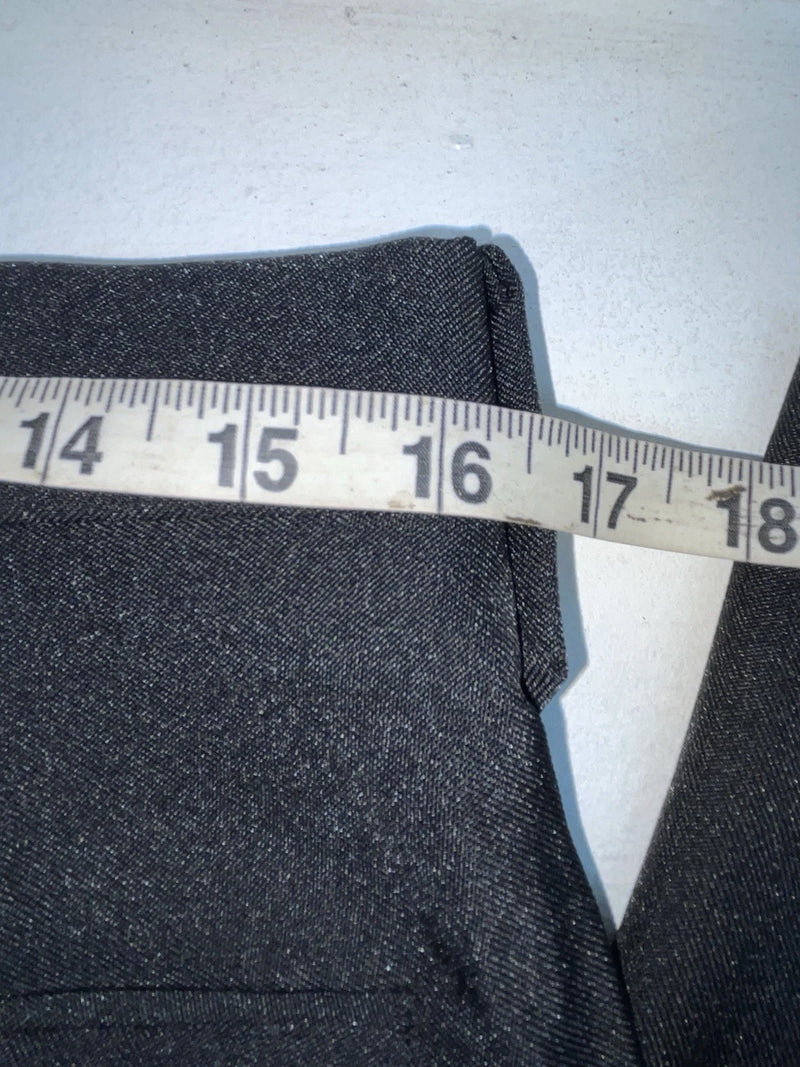 New Vintage Black Circle S Polyester Pants #CP4793 OO-100