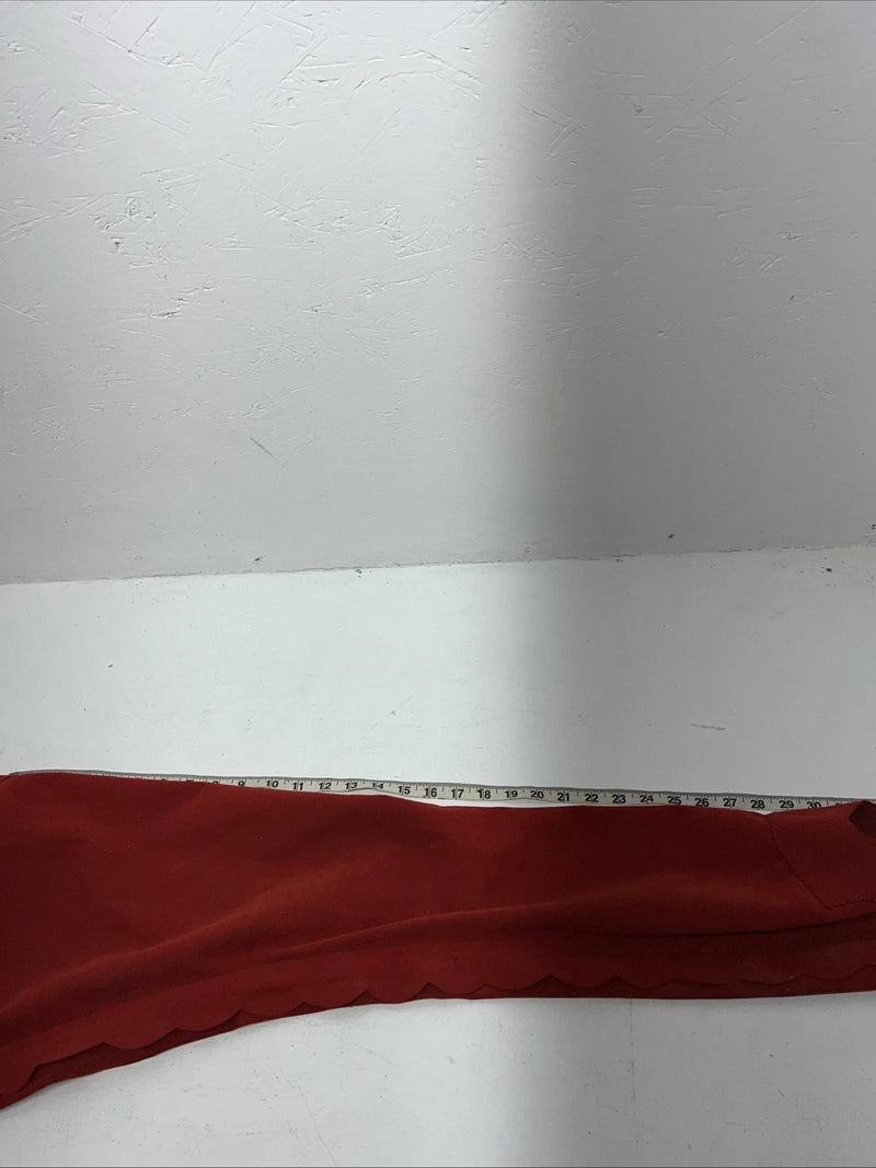 NOS Red Show Chaps Adjustable Waist 34” L-50