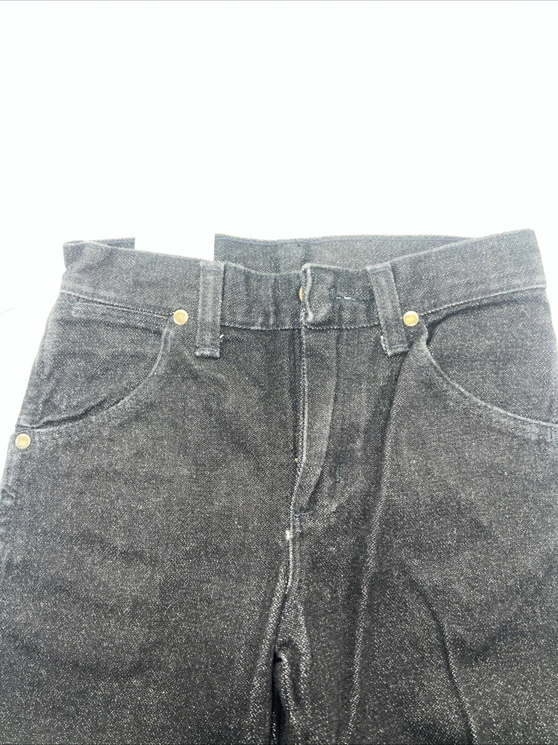 New Boys Black Denim Pro Rodeo Cowboy Cut Regular Jeans. 9/24 1/2 B-15