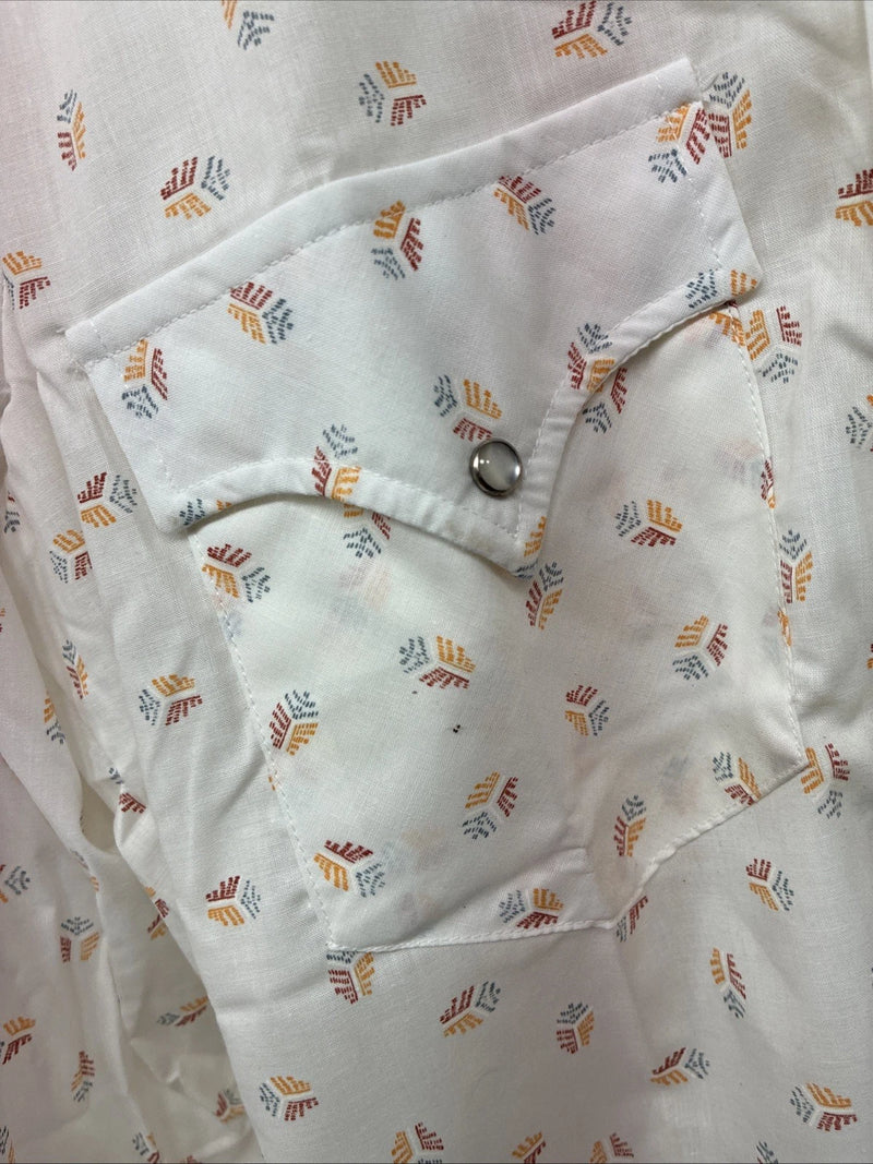 New Women’s Dickson Jenkins Floral Long Sleeve Pearl Snap 15 Large LL-88