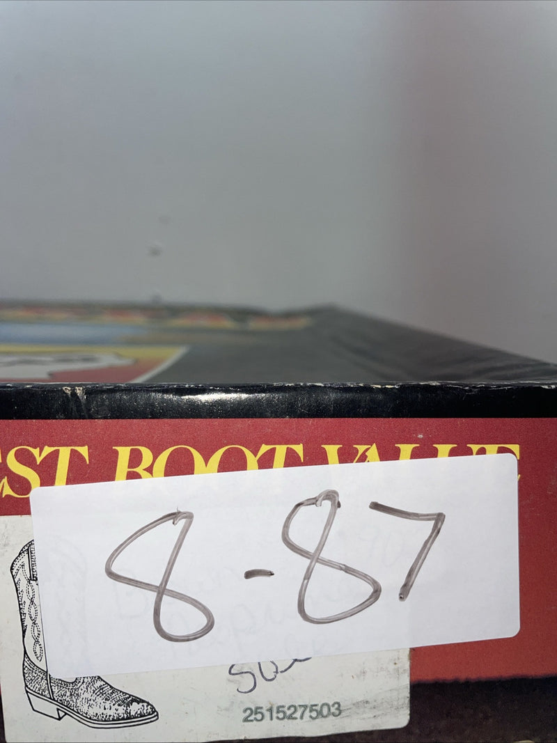New Men’s Brown Texas Brand Cowboy Boots. 251527503 11 D. 8-87