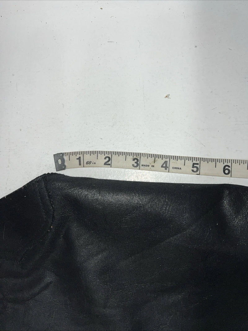 New Black 1849 Authentic Ranchwear Show Chaps Adjustable Waist 30” N-47