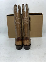 New Woman’s Brown Tony Lama Cowboy Boots. 8463 6.5 6 1/2 B. 18-50