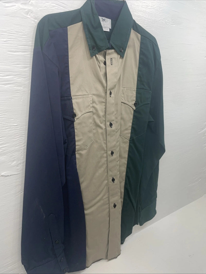 New Men’s Cowboy Threads Multiple Color Long Sleeve Button up Medium B-106
