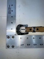 New Brown Genuine Leather Nocona Animal Pendent 32” Belt #606 JJ-16