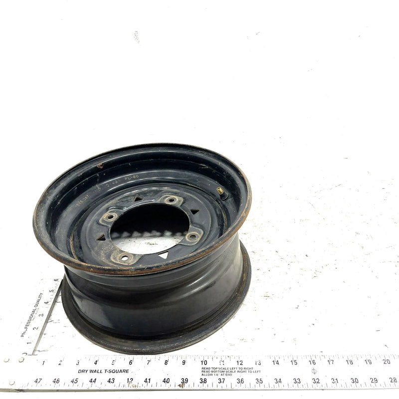 2007 Polaris Ranger 700 6x6 EFI OEM 12x6 Front Wheel Rim 1523451-067 XP7