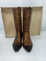 New Women’s Brown Texas Brand Cowboy Boots. L81 6 M. 20-118