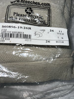 New Women’s Tan Tuff Rider English Breeches. 26-R A-167