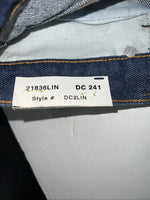 New Women Diamond Cut No Back Pockets Gusset Denim Jeans. 17/18x36 J-14
