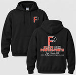Fluff Pen Powersports Sweatshirt Hoodie ATV UTV Snowmobile Jet Ski Black Unisex