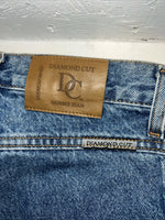 New Women’s Diamond Cut Slim Fit Gusset Denim Jeans No Back Pockets. 5/6x36 L-3