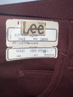 New Vintage Red Lee Polyester Pants #2004061 3A-76