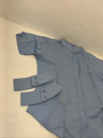 New Women’s Blue EQUISTAR Short Sleeve English Riding Shirt. 42 G-34