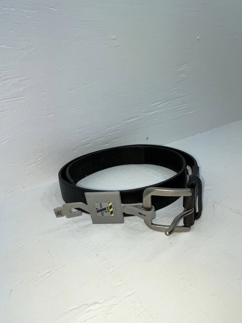 New Black Genuine Leather HD Extreme  36” Belt #N2711001 Z-156