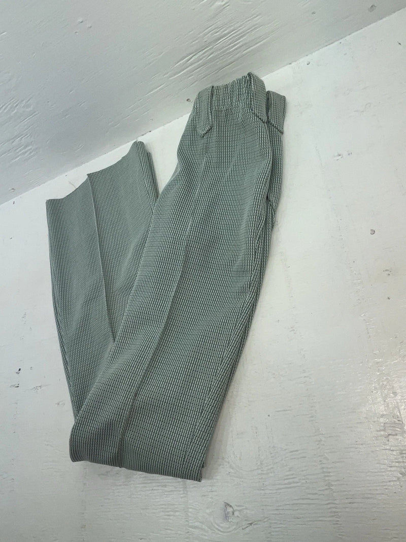 New Vintage Green Checkered Dickson Jenkins Polyester Pants #535 ZZ-63