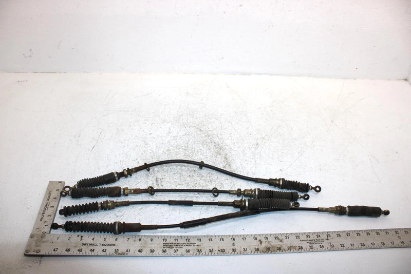1997 Suzuki King Quad 300 4x4 Oem Shift Cable Set  58690-19B01 58840-39DA0 AS11