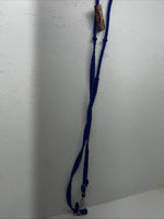 New Tough 1 Blue Nylon Braided Reins #54-915 Y-17