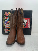 New Men’s Brown Texas Brand Cowboy Boots. 4501 9 M. 3-41