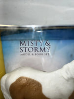 New In Box Paint Ponies Misty And Stormy Book Set. #1157 R-6