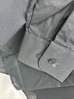 New Men’s Classix Black Under Tux Long Sleeve Button Up XL O-30