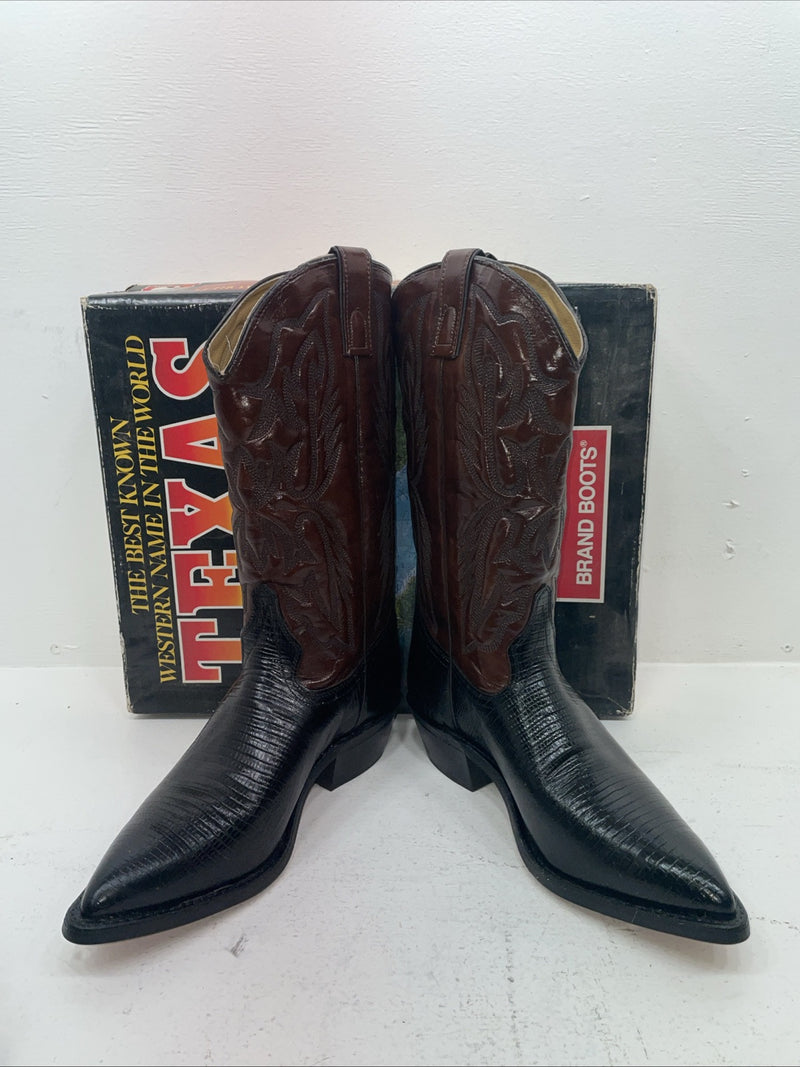 New Men’s Brown Texas Brand Cowboy Boots. 7230 10 E E. 6-45