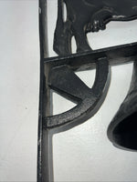New Black Ceramic Cow Bell Mount 3C-27