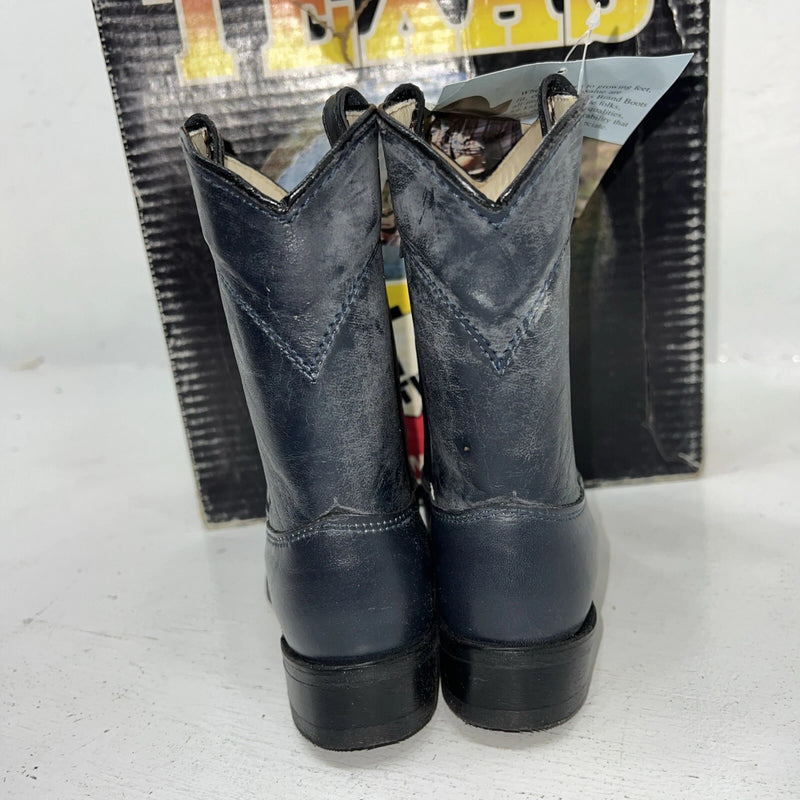 New Children’s Dark Blue Texas Brand Cowboy Boots. 3207 11 D. 24-77