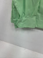 New Women’s Tem Tex Green Long Sleeve Button Up Size 12 KK-38